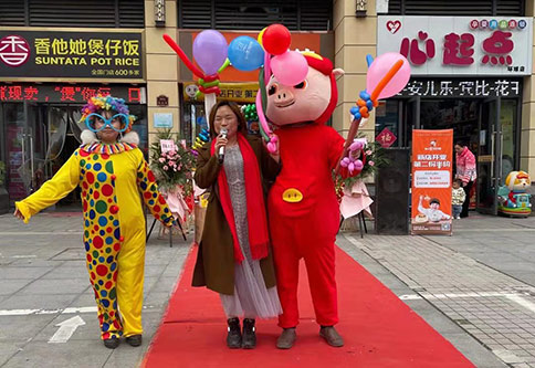 熱烈祝賀湖北仙桃如意餛飩加盟店盛大開業(yè)，預(yù)祝老板生意興隆！