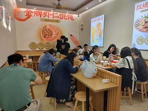 熱烈祝賀如意餛飩江蘇鹽城五汛鎮(zhèn)店盛大開業(yè)！